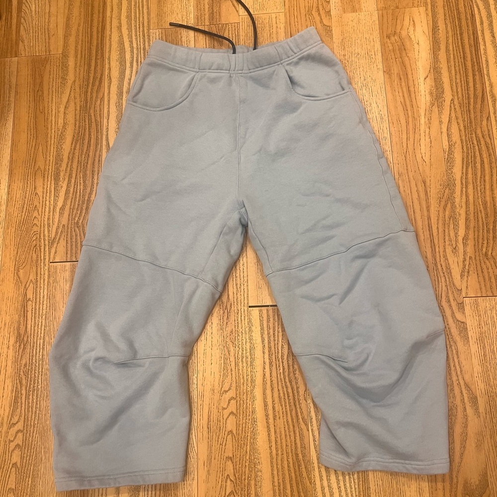 Roucha Light Blue Barrel Sweatpants